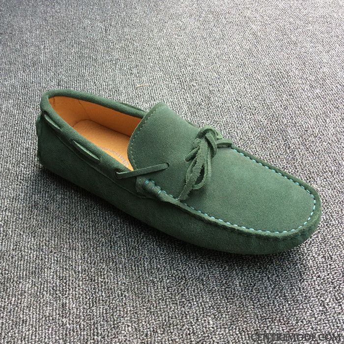 Chaussures Bicolores Homme, Mocassin Homme Confort Marron Pérou