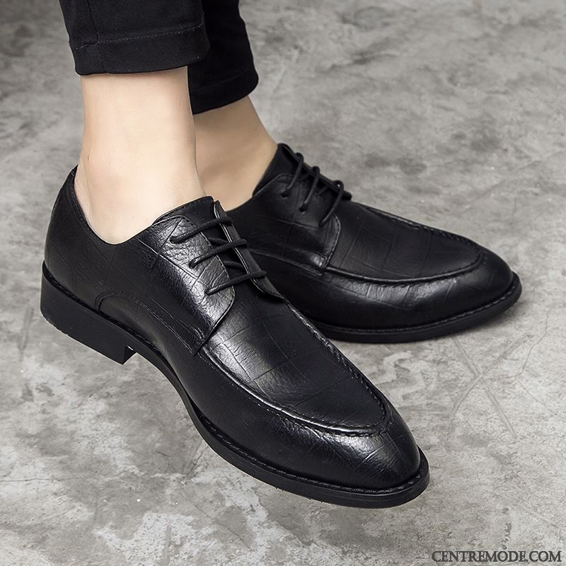 Chaussures Derbies Hommes Marques, Boots Cuir Homme Soldes Marine Mauve