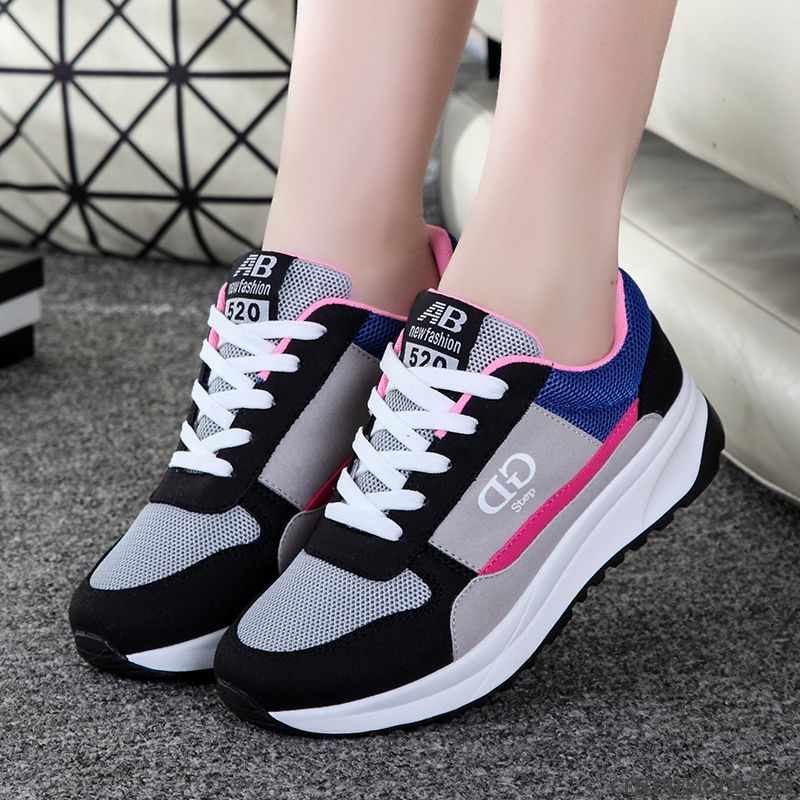 Chaussures Running Femme Soldes Rosybrown Gris, Chaussure Tennis Femme