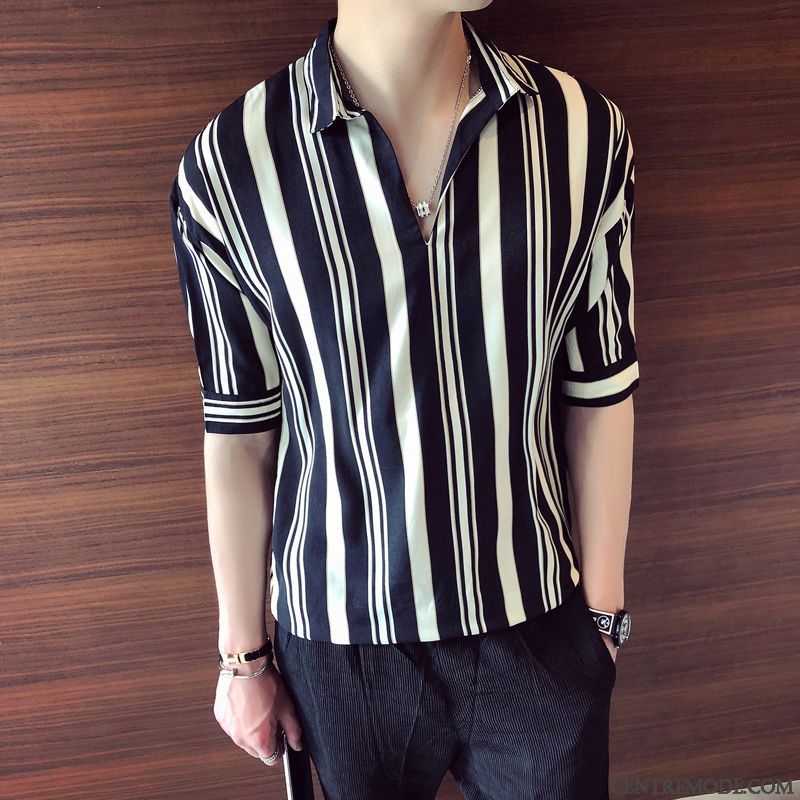 Chemise Blanche Cintrée Homme Pas Cher En Vente, Chemise En Solde Homme Argent Chocolat