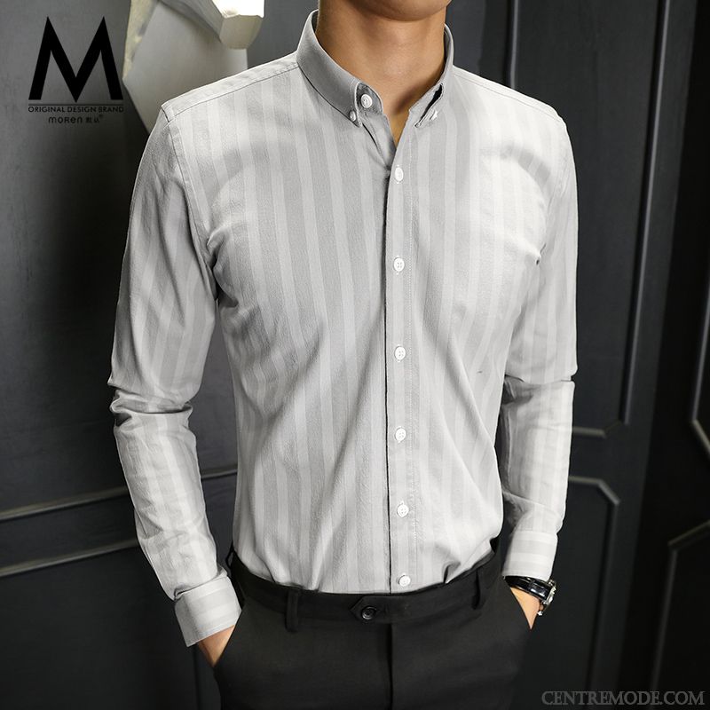 Chemise Blanche Et Noir Homme, Chemise Manches Longues Homme Saumon Sarcelle