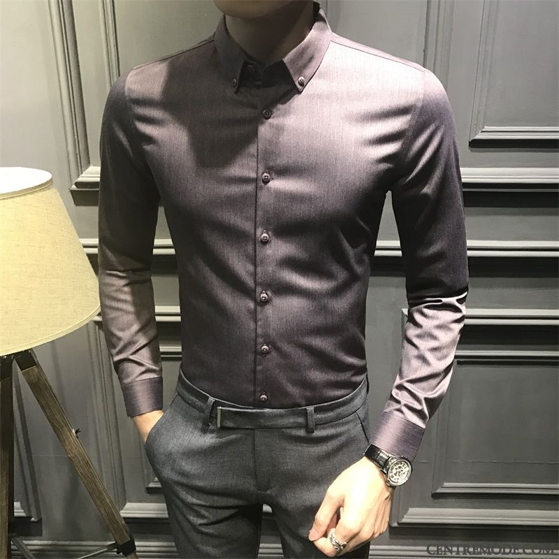 Chemise D Hiver Pour Homme Pas Cher, Les Chemises Hommes Vert Émeraude Bisque