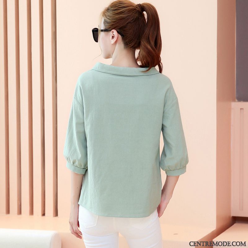 Chemise Femme En Jean, Chemise Volantée Femme Chocolat Lawngreen