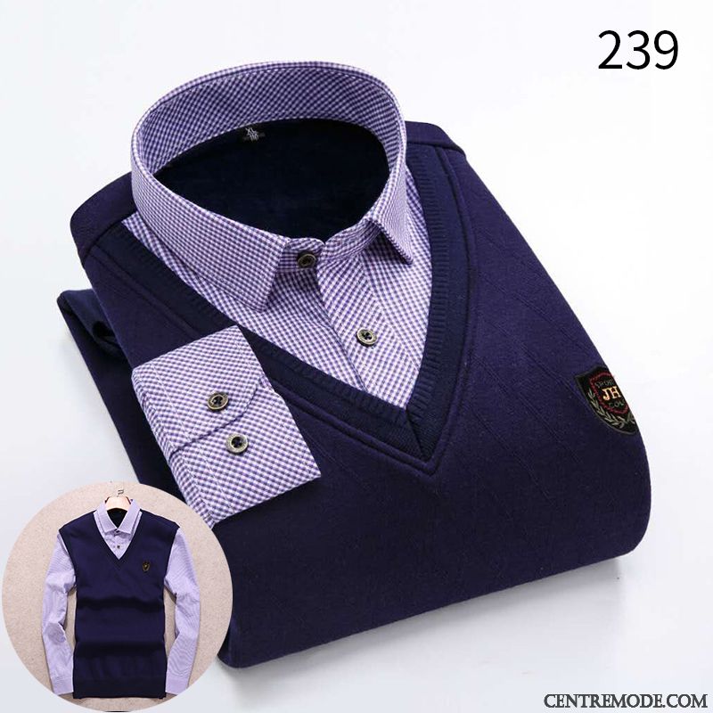 Chemise Homme Cintrée Pas Cher Bleu Aigue-marine Gris, Chemise Manche Courte Homme Grande Taille Pas Cher