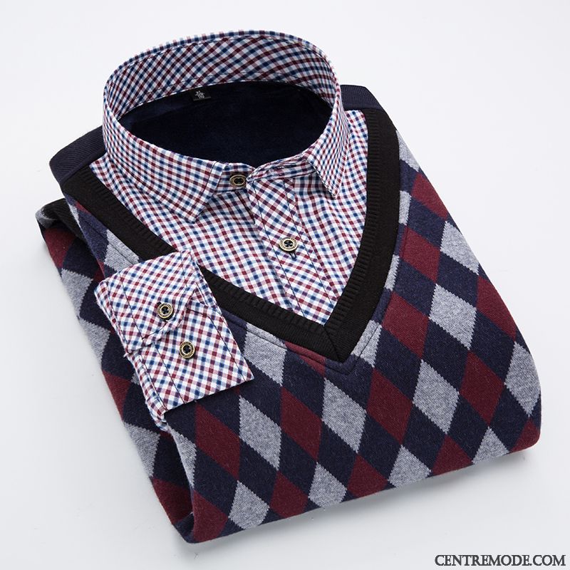 Chemise Homme Cintrée Pas Cher Bleu Aigue-marine Gris, Chemise Manche Courte Homme Grande Taille Pas Cher