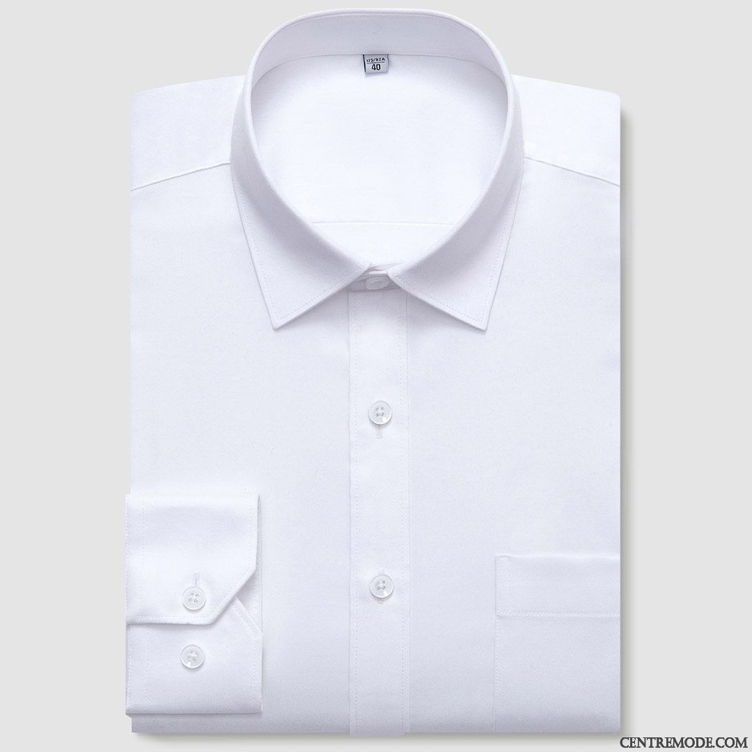 Chemise Homme Promotion, Chemise Homme Originale Palevioletred Blanc D'huître