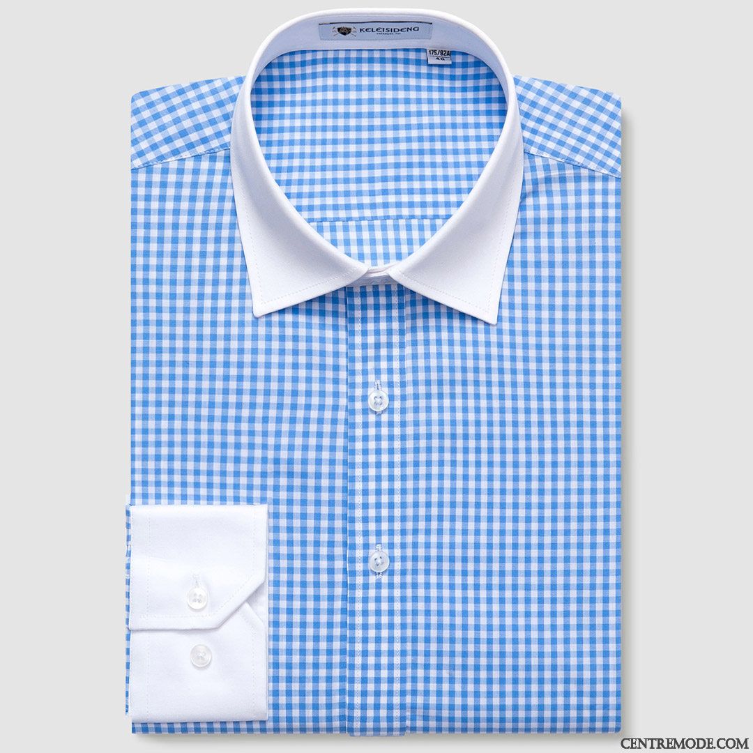 Chemise Homme Promotion, Chemise Homme Originale Palevioletred Blanc D'huître