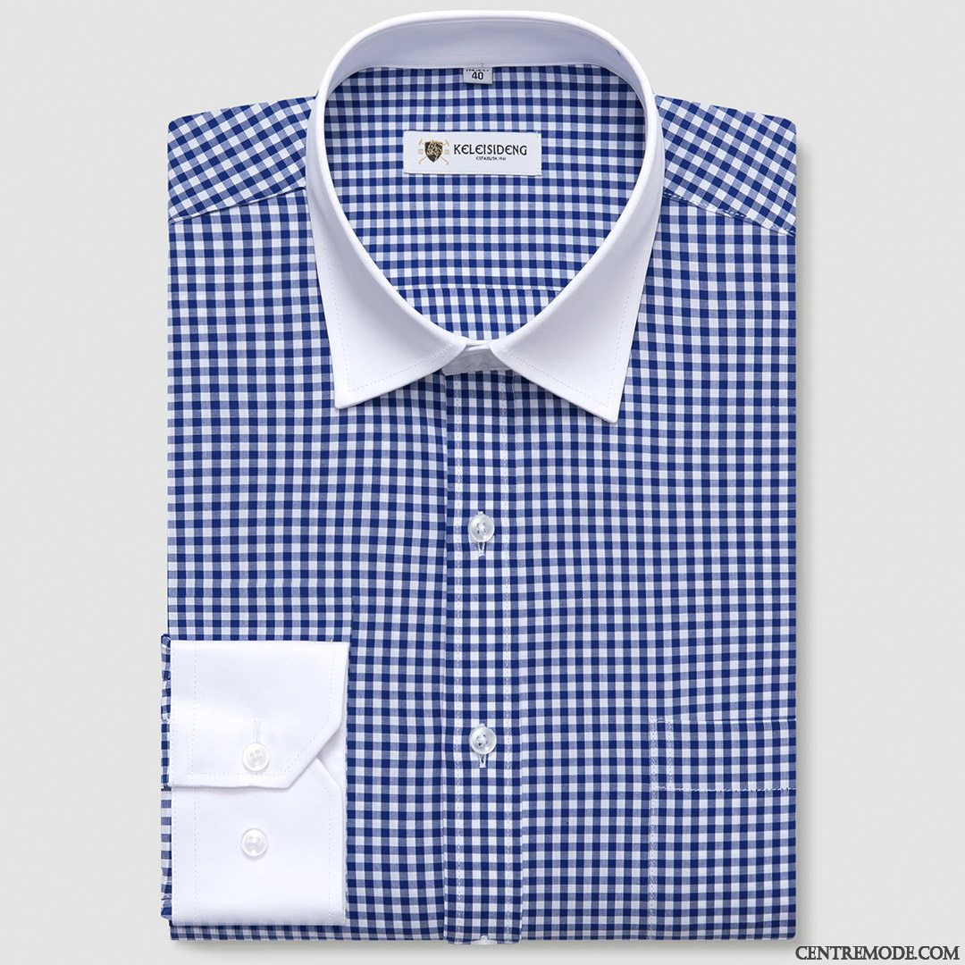 Chemise Homme Promotion, Chemise Homme Originale Palevioletred Blanc D'huître