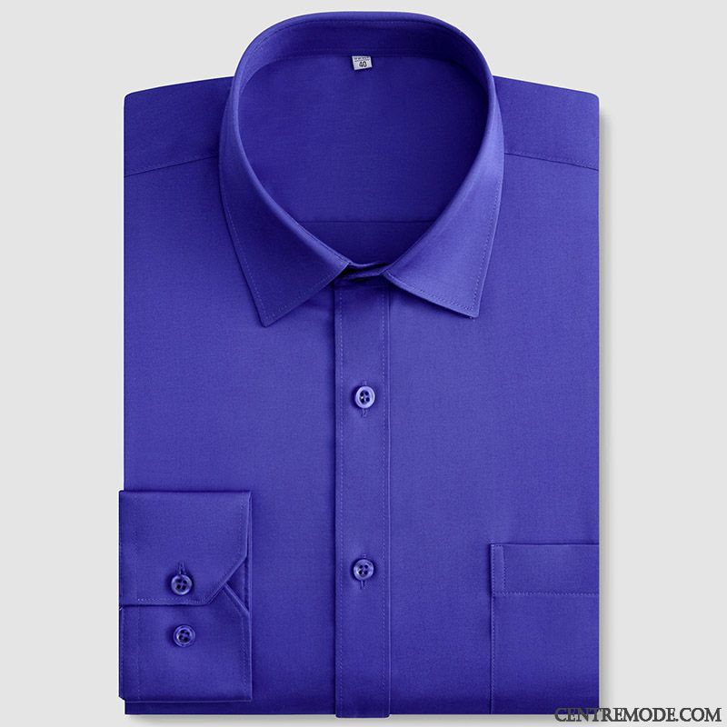 Chemise Homme Promotion, Chemise Homme Originale Palevioletred Blanc D'huître