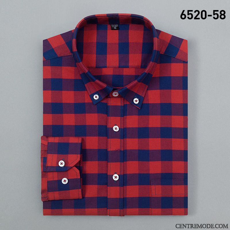 Chemise À Carreaux Rouge Et Noir Homme, Chemise Denim Homme Palevioletred Marine