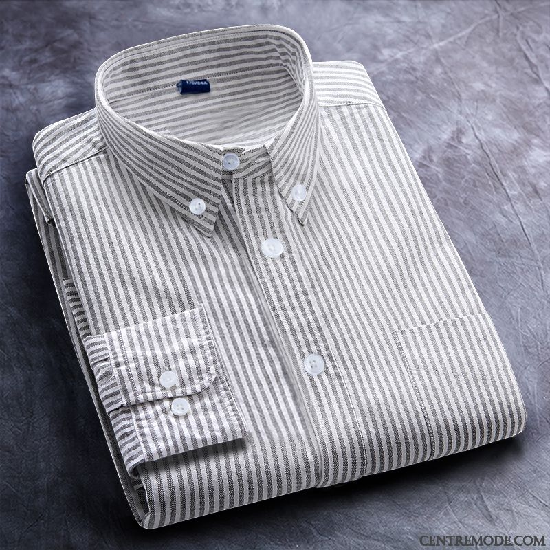 Chemises Habillées Pour Hommes Gris Charbon Vert, Chemises Hommes Blanches Manches Longues