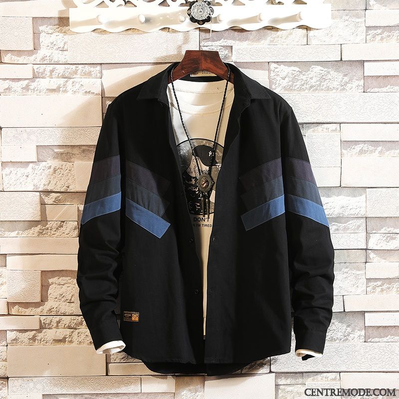 Chemises Homme L'automne Une Veste Ultra Tendance Longues Manteau