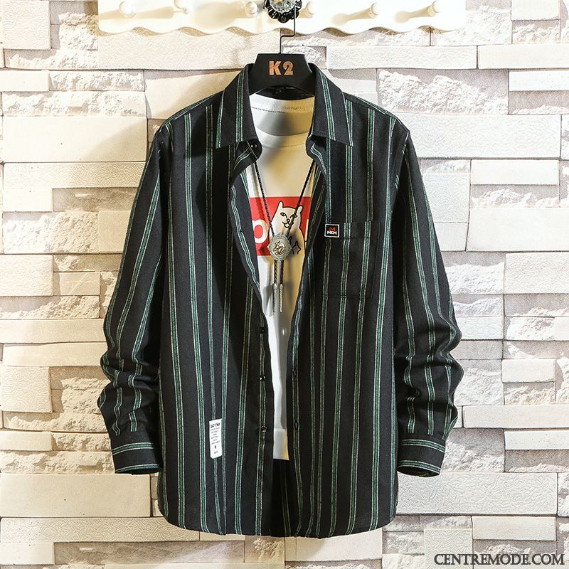 Chemises Homme Une Veste Longues Printemps Décontractée L'automne Beau Rouge