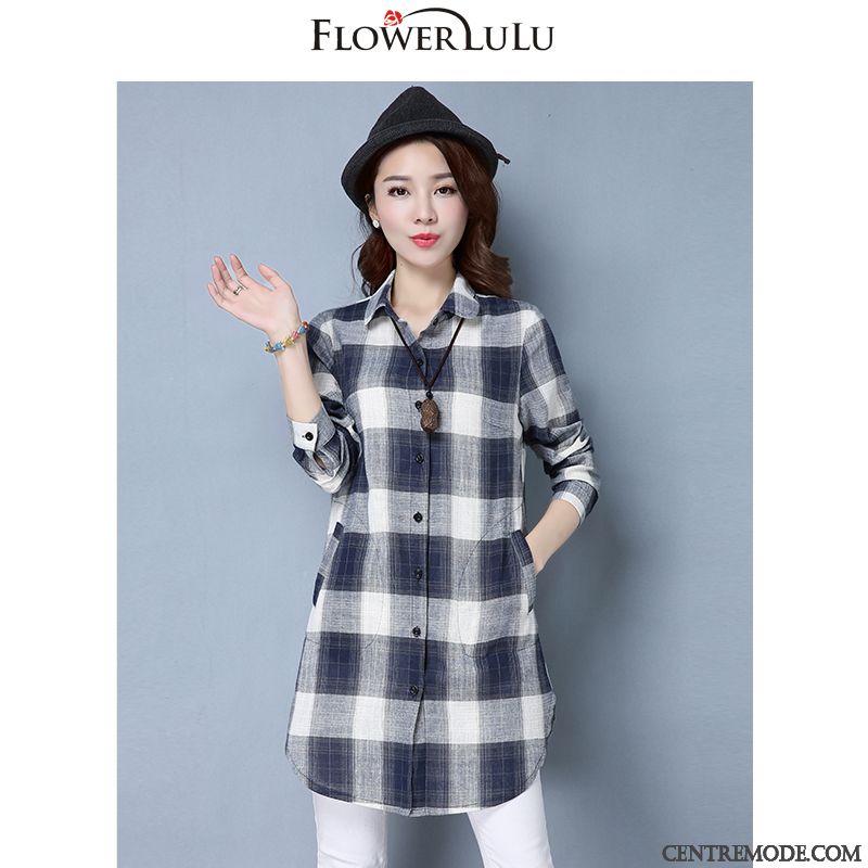 Chemisiers Femme L'automne Chemise Tendance Une Veste Noir