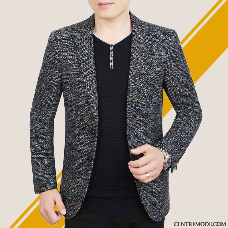 Costard Homme Noir Tomate Brun, Prix Costume Mariage Homme Pas Cher Soldes