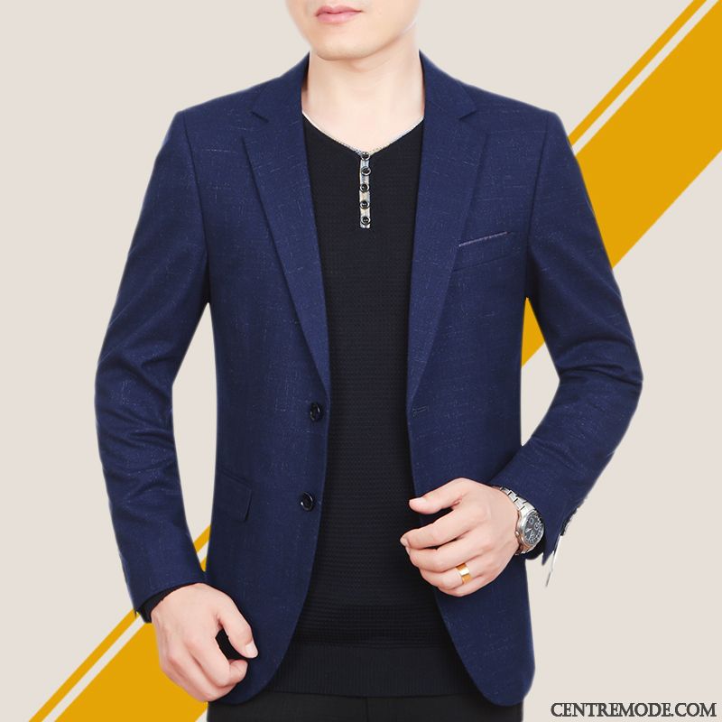 Costard Homme Noir Tomate Brun, Prix Costume Mariage Homme Pas Cher Soldes