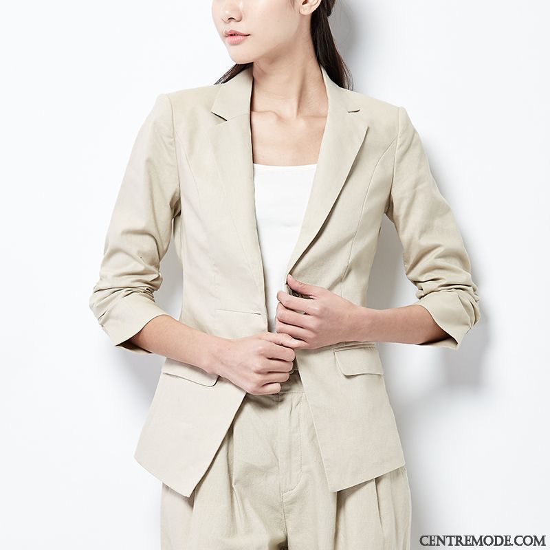 Costume Blanc Femme Hiver, Blazer Noire Cintrée Femme Kaki Olive Verte