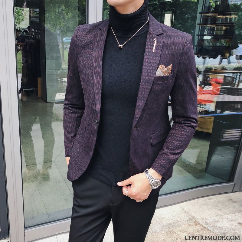 Costume En Coton, Costume Pour Homme De Mariage Or Argent
