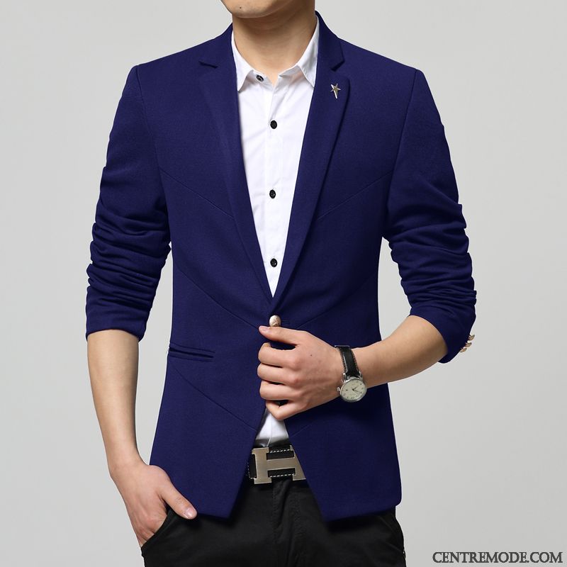 Costume Homme Blanc Or Lavande, Costume Trois Pièces Homme