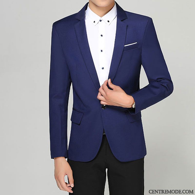 Costume Homme Gris Bleu Neige Gris Charbon, Costume Homme Mode Mariage Pas Cher