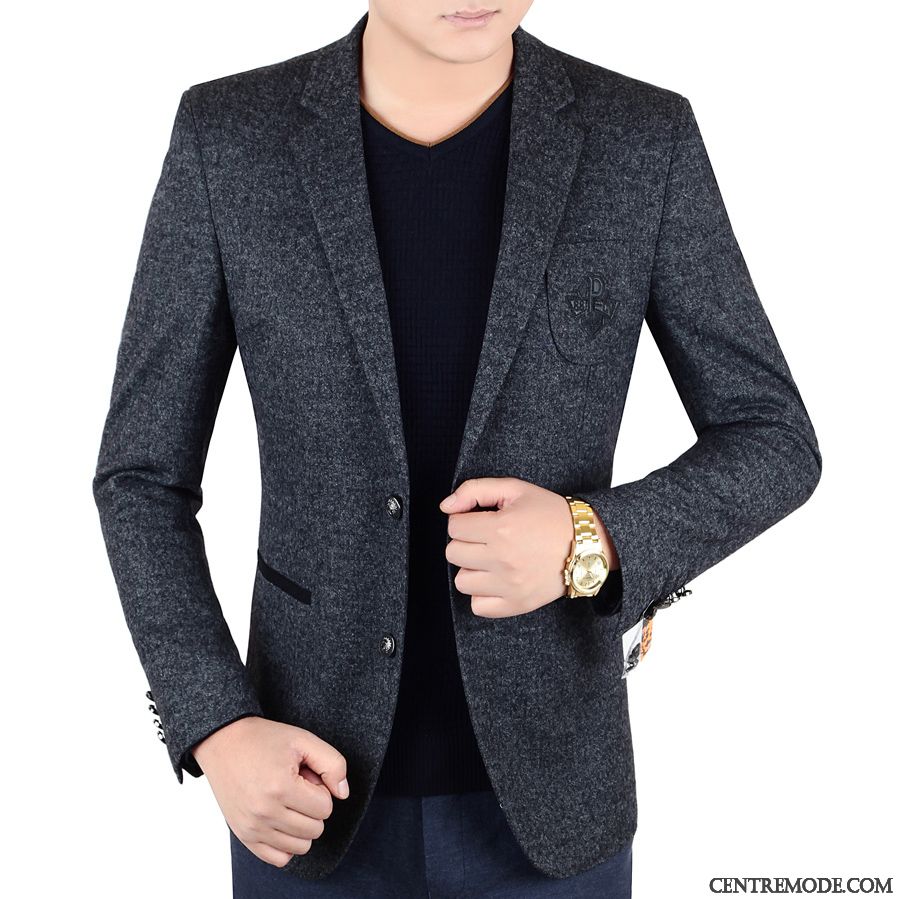 Costume Homme Noir Et Blanc, Costume Pas Cher Homme Beige Sable Gris Brumeux