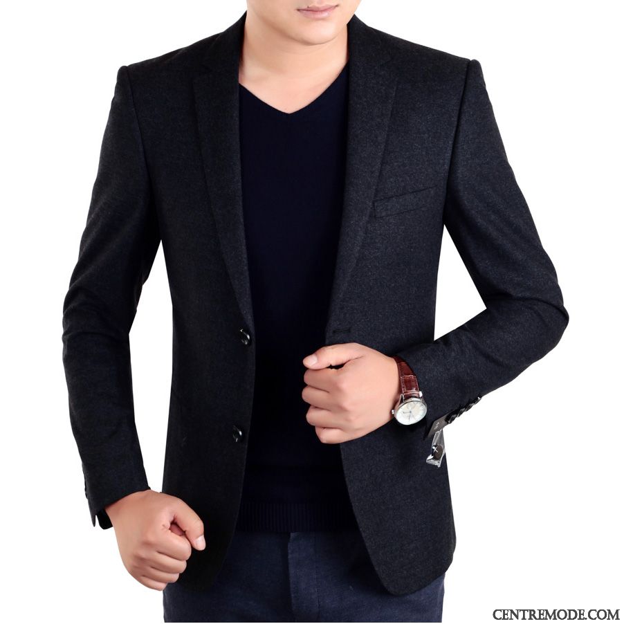 Costume Homme Noir Et Blanc, Costume Pas Cher Homme Beige Sable Gris Brumeux