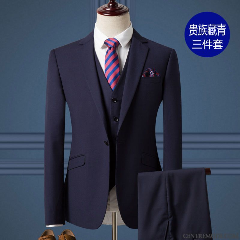 Costume Mariage Gris Pensée Rose Choquant, Blazer De Costume Homme Grande Taille