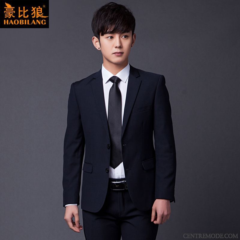 Costume Mariage Homme Bleu, Costume Complet Homme Blé Beige Sable