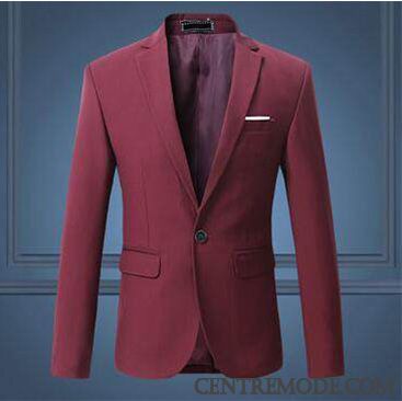 Costume Mariage Homme Bleu Marine Pas Cher, Blazer Costume Homme Pas Cher Beige Crème