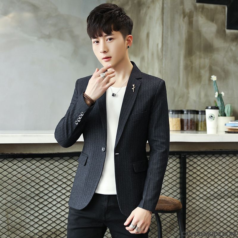 Costume Moderne Pour Homme Pas Cher Soldes, Blazer Mariage Homme Pas Cher Seashell Poudre Bleue