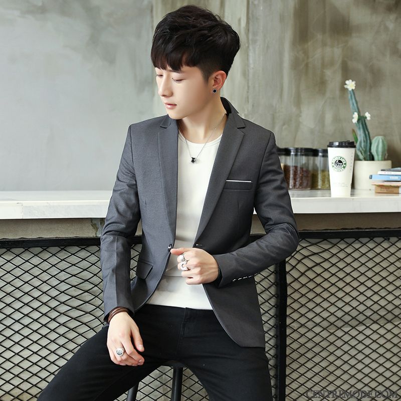 Costume Moderne Pour Homme Pas Cher Soldes, Blazer Mariage Homme Pas Cher Seashell Poudre Bleue