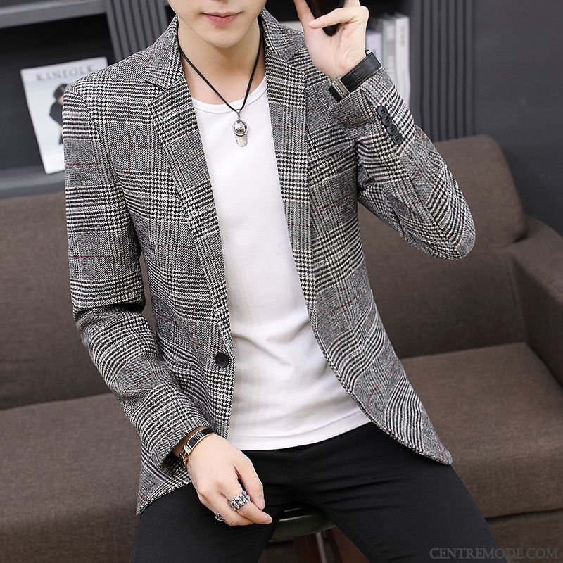 Costume Pour Mariage Pas Cher Tout Noir Gris Fumé, Blazer Costume Bleu Marine Pas Cher
