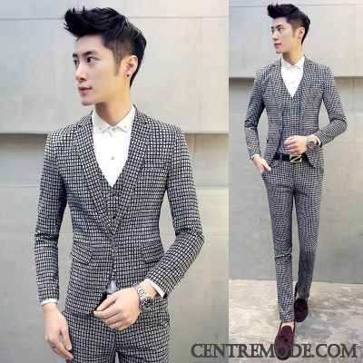 Costume Sur Mesure Pas Cher, Pantalon De Costume Homme Sandybrown Bleu Marin