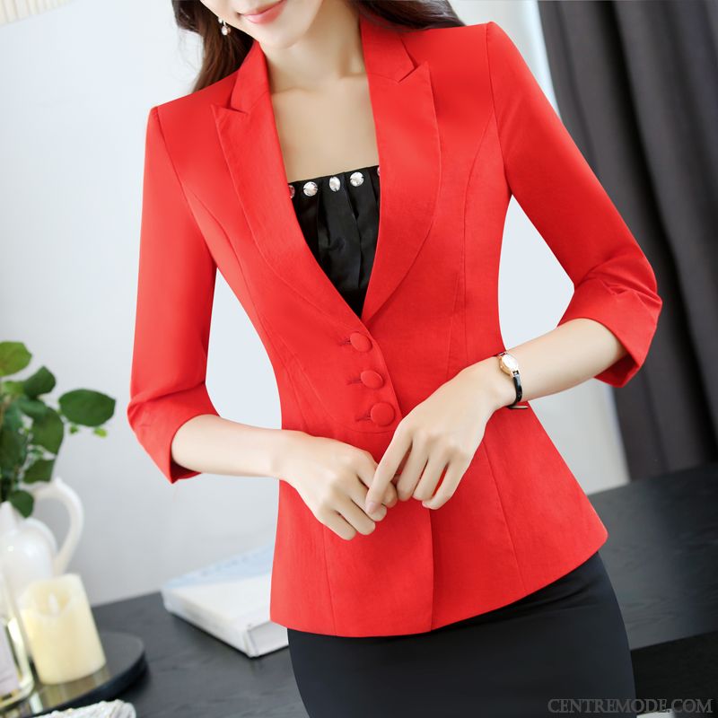 Costumes Blazer Femme Printemps Veste De Costume Paillette Dame Décontractée L'automne Bleu