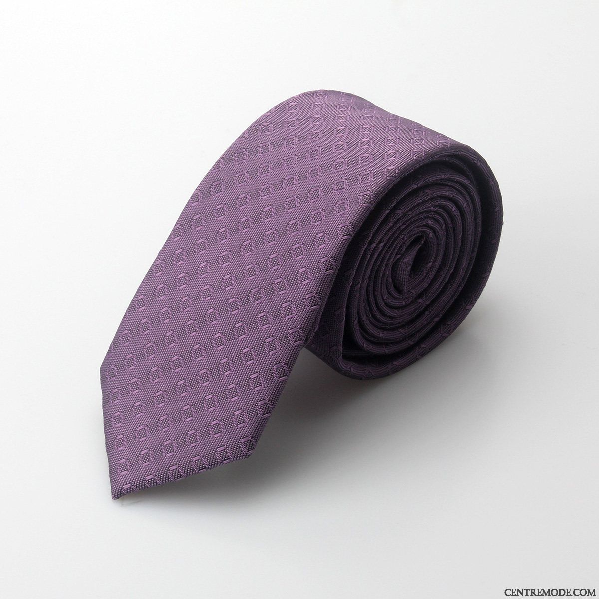 Cravate Homme Le Marié Loisir 5cm Étroit Vêtements De Cérémonie Le Nouveau Rouge
