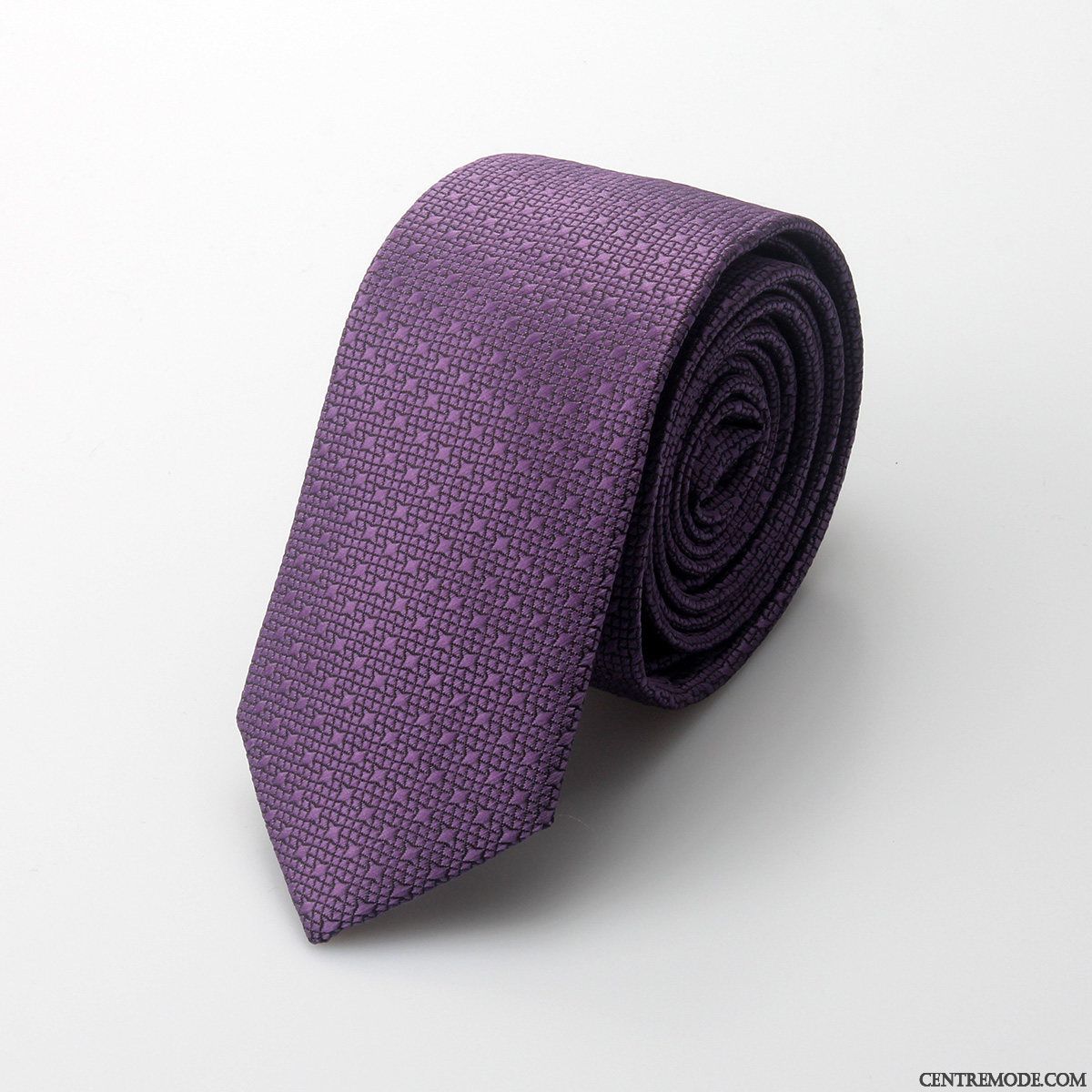 Cravate Homme Le Marié Loisir 5cm Étroit Vêtements De Cérémonie Le Nouveau Rouge