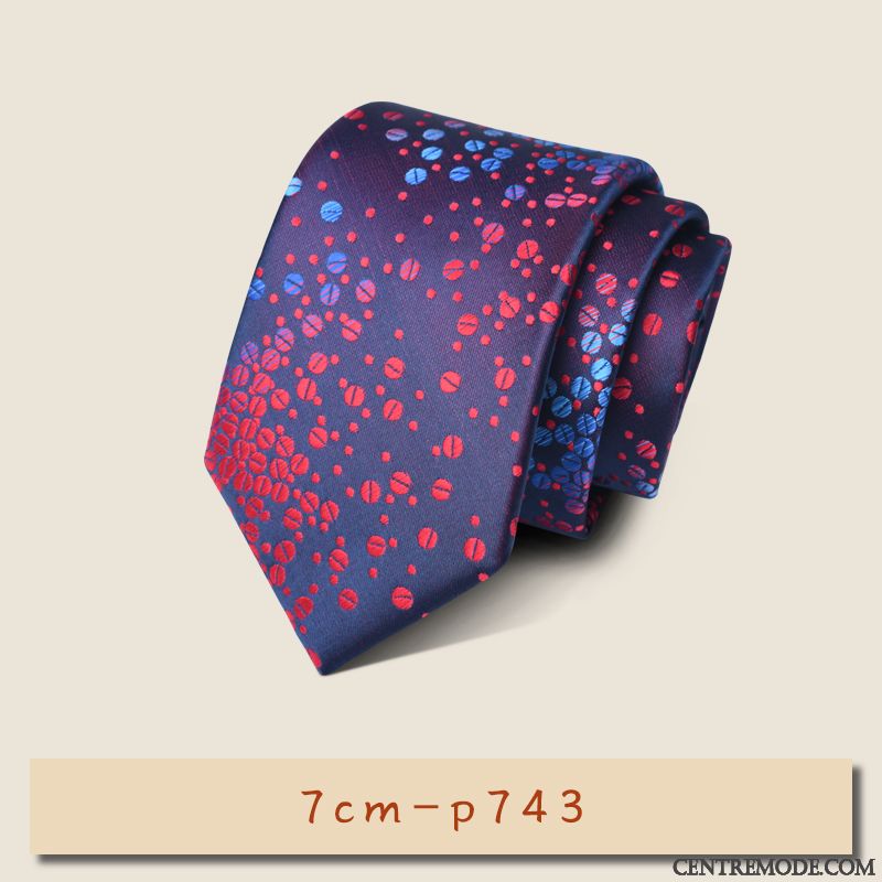 Cravate Homme Vêtements De Cérémonie Brodé Banquet Entreprise Le Marié Marier Bordeaux Rouge Violet
