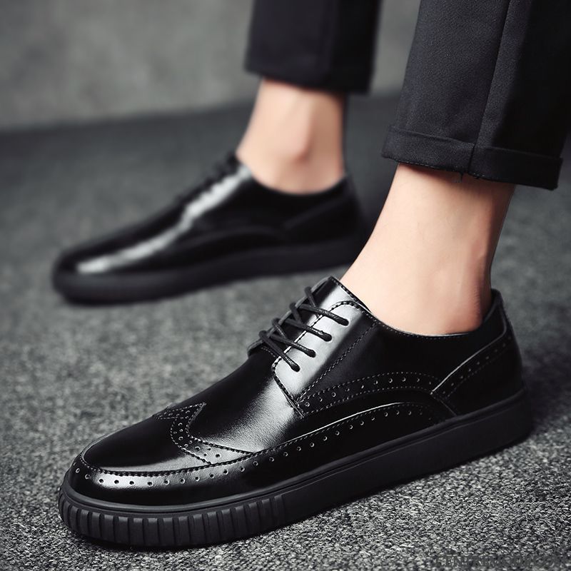 Derbies De Cuir Pour Homme Pas Cher, Derbies Pour Homme Blanc Mauve