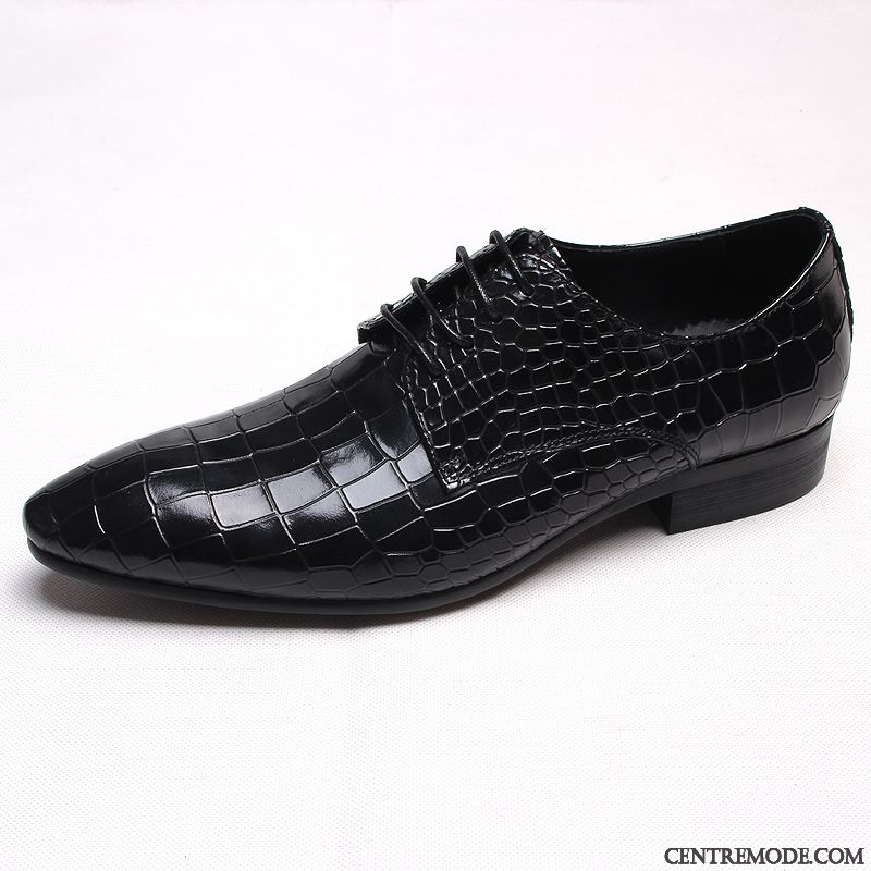 Derbies En Cuir Homme Pas Cher, Derbies Grises Homme Cuir Lilas Blé