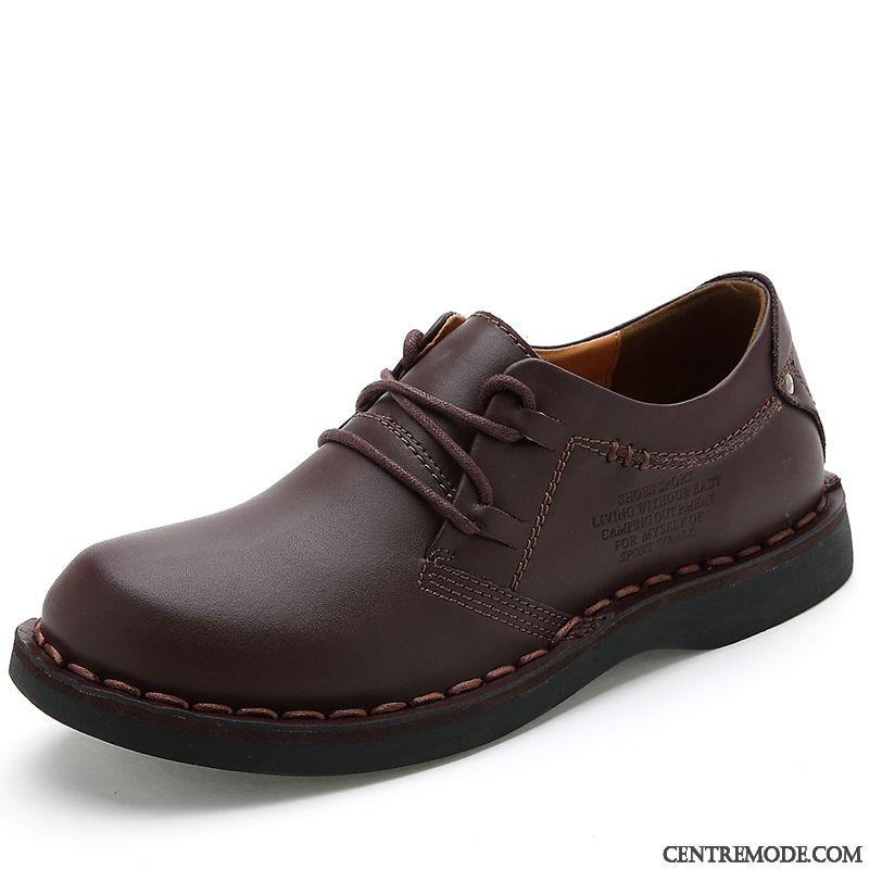 Derbies En Cuir Pour Homme Rose Saumon Sarcelle, Derbies Homme Grises En Cuir