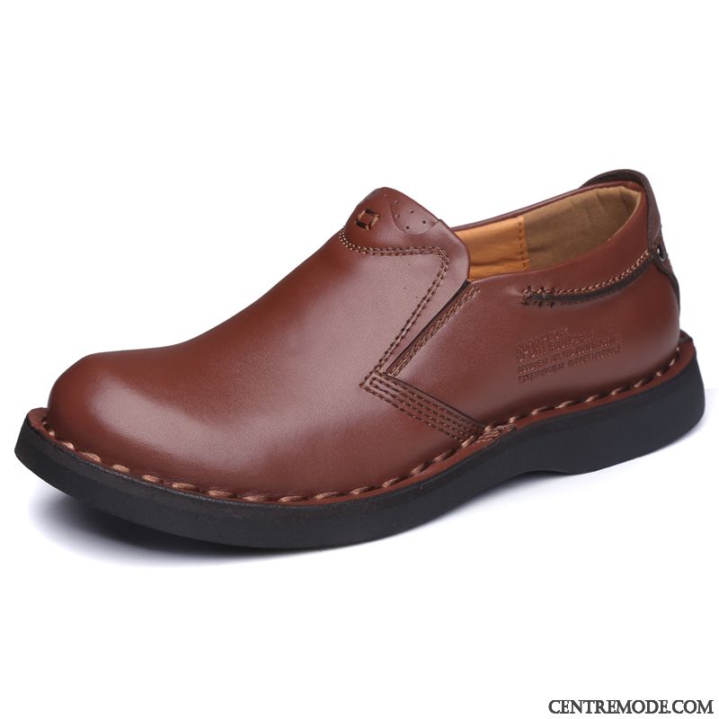 Derbies En Cuir Pour Homme Rose Saumon Sarcelle, Derbies Homme Grises En Cuir