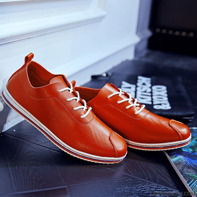 Derbies En Daim Homme Palevioletred Jaune, Acheter Des Derbies Homme Pas Cher