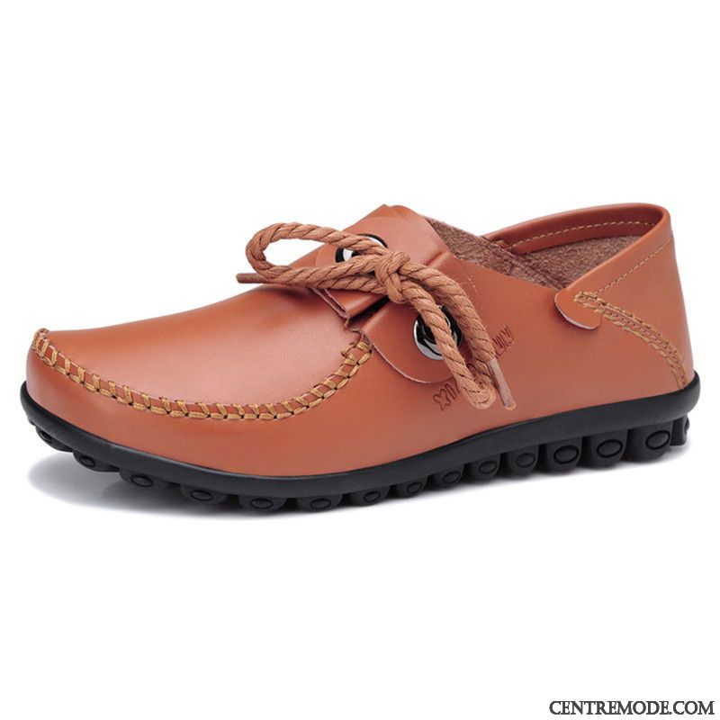 Derbies Femme Rouge, Derbies Femme À Talon Palevioletred Seashell