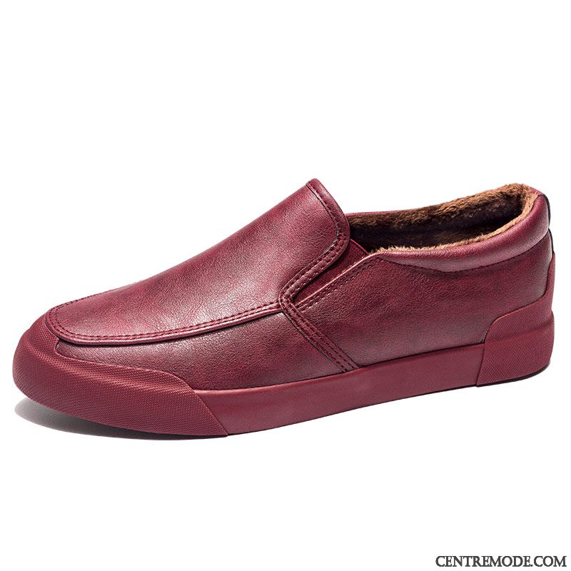 Derbies Homme Chaussures En Cuir Angleterre Tous Les Assortis Tendance Chaussures De Skate Décontractée Brun