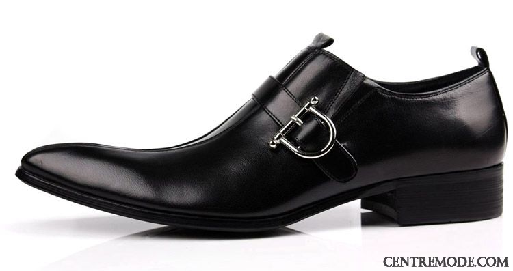 Derbies Hommes Noires Cuir, Bottines Cuir Marron Homme Bleu Rouge
