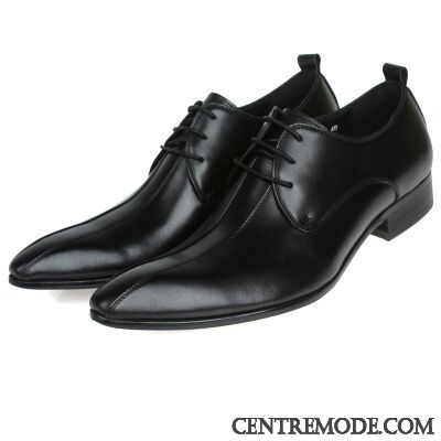 Derbies Hommes Noires Cuir, Bottines Cuir Marron Homme Bleu Rouge
