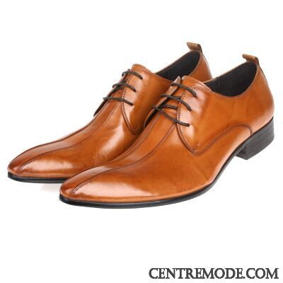 Derbies Hommes Noires Cuir, Bottines Cuir Marron Homme Bleu Rouge