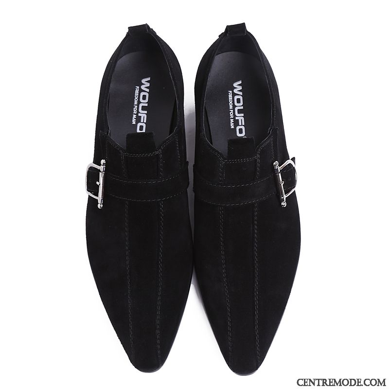Derbies Hommes Noires Cuir, Bottines Cuir Marron Homme Bleu Rouge