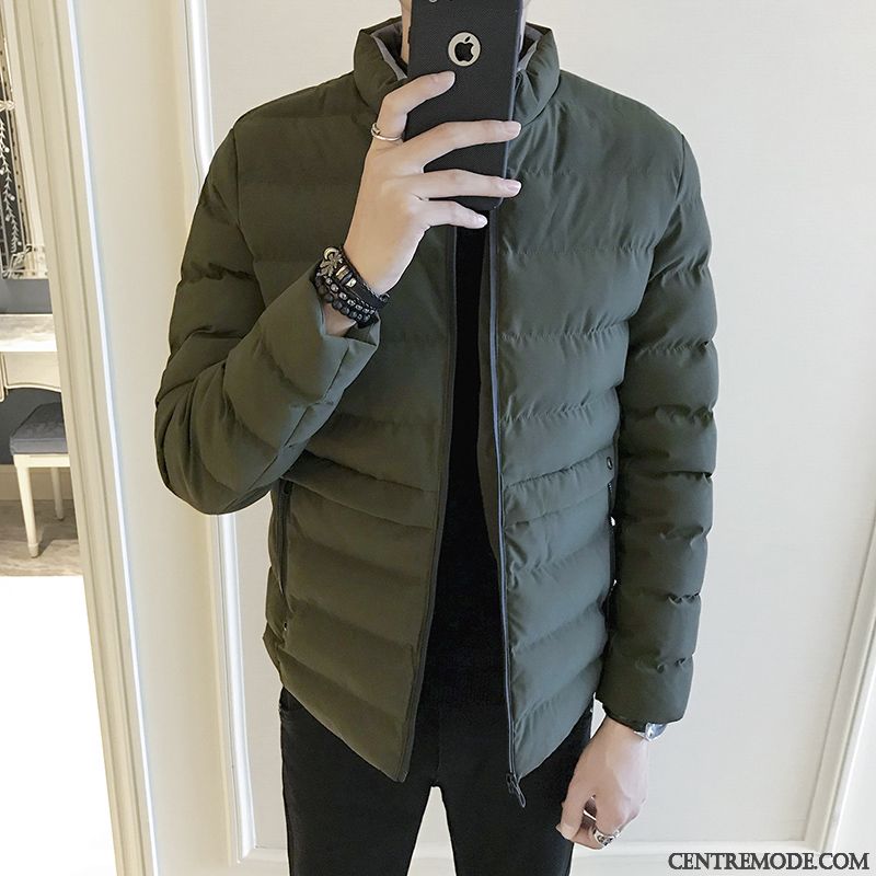 Doudoune Homme Vente Pour Pas Cher, Mode Doudoune Homme Fourrure Vert D'eau Violette Antique