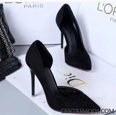 Escarpins Femme Pas Cher, Escarpins Noirs À Talons Beige Sable Kaki